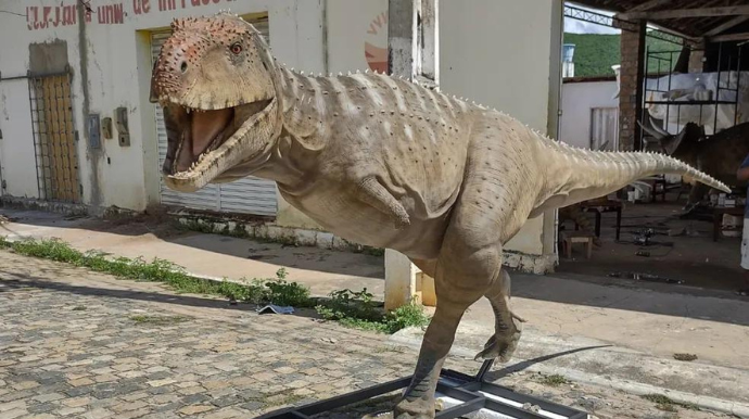 Marília pode ter abrigado um vale de dinossauros — Foto: Prefeitura de Marília /Divulgação